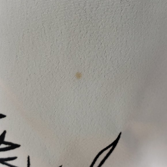 Vintage Berek Travelsmith White and Black Patterned Midi Skirt Size Small - Picture 6 of 7